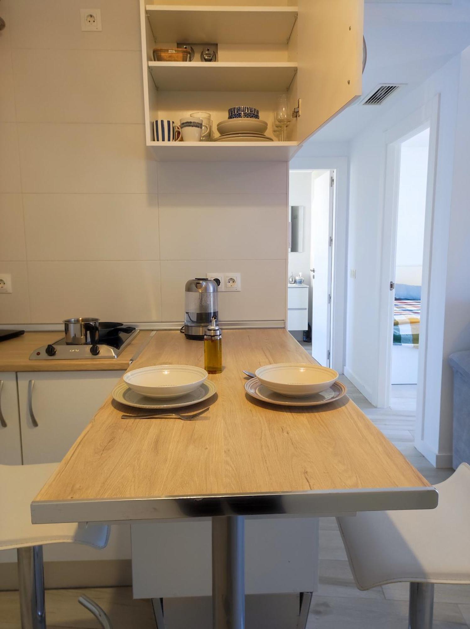 Bright Apartment In Málaga Eksteriør billede